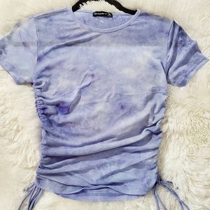Tie Dye Mesh Top💙